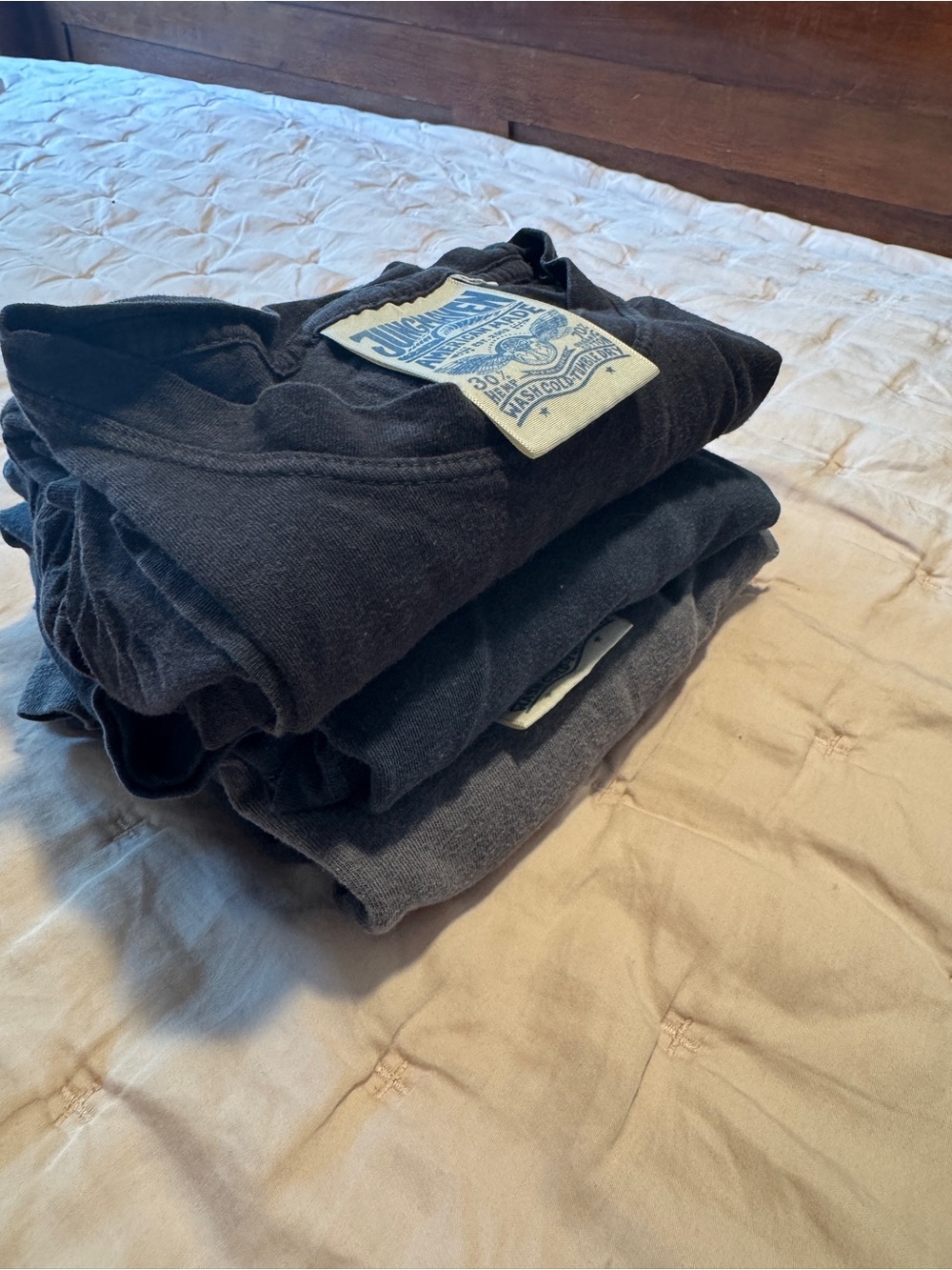 🌿 Jungmaven XL Hemp T Shirt Bundle Black Navy Gray